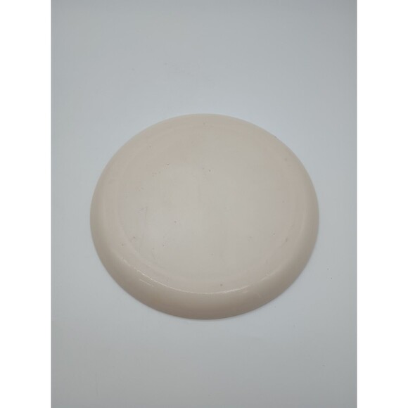 Vtg Hyalyn Rooster Plate Hearts Laurel Gold Rim Salad Lunch - Picture 2 of 4